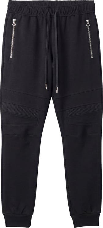 Antony Morato TROUSERS SLIM FIT  IN INTERLOCK WITH RIB ON LEGS AND METAL PLATE ON BACK POCKET