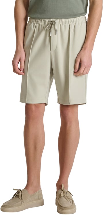 Antony Morato FLEECE SHORTS CODY REGULAR FIT WITH LOGOED  BADGE