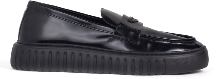 Antony Morato LOAFER PARROT IN POLISHED FAUX LEATHER.3D LOGO ON METAL PLATE.INJECTION LIGHT EVA SOLE