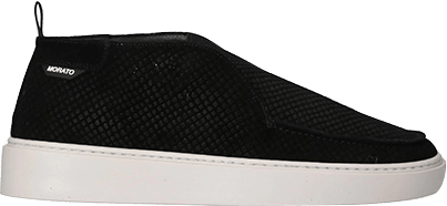 Antony Morato Antony Morato Sneaker Brunt In Suede Reptile Texturized