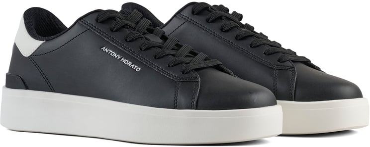 Antony Morato SNEAKER TRAVIS IN FAUX LEATHER.LOGO ACCENTS ON UPPER.FLAT CUPSOLE