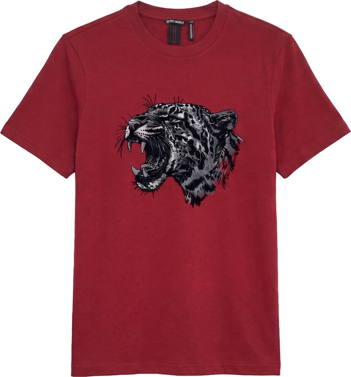 Antony Morato T-SHIRT REGULAR  FIT IN JERSEY COTTON FABRIC WITH MATT PLASTIC AND FLOCK PRINT
