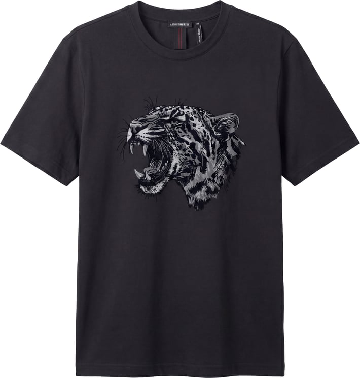 Antony Morato T-SHIRT REGULAR  FIT IN JERSEY COTTON FABRIC WITH MATT PLASTIC AND FLOCK PRINT
