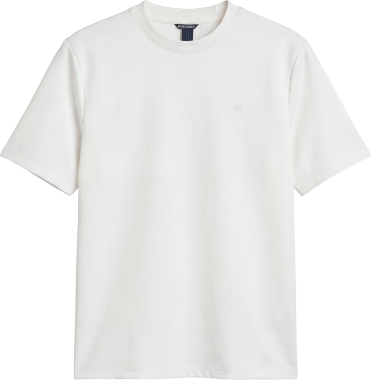 Antony Morato T-SHIRT RELAXED FIT IN STRETCH SCUBA WITH LOGO ON HEART