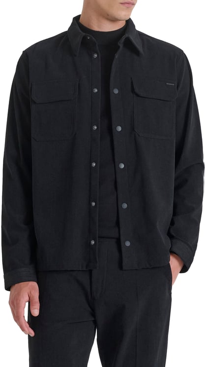 Antony Morato SHIRT REGULAR FIT IN CORDUROY FABRIC WITH LOGOED BADGE
