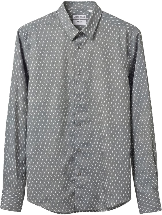 Antony Morato SHIRT NAPOLI REGULAR FITIN  WITH LOGOED  BADGE