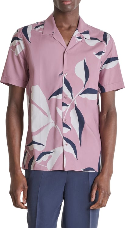 Antony Morato SHIRT HONOLULU REGULAR STRAIGHT FIT IN  WITH LOGOED  BADGE