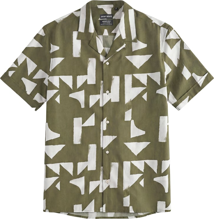 Antony Morato SHIRT HONOLULU REGULAR STRAIGHT FIT IN  WITH LOGOED  BADGE
