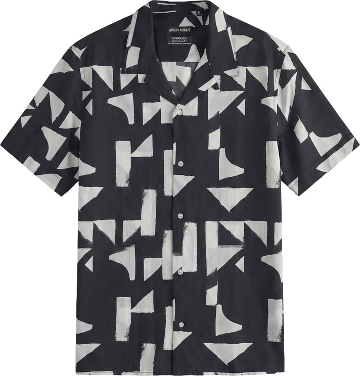 Antony Morato SHIRT HONOLULU REGULAR STRAIGHT FIT IN  WITH LOGOED  BADGE
