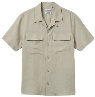 Antony Morato Antony Morato Shirt Panama Regular Fit Linen