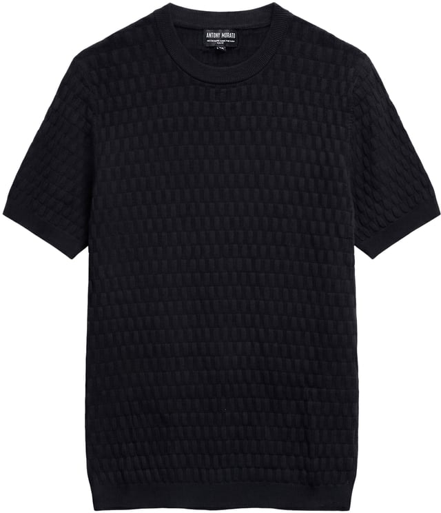 Antony Morato SWEATER ROUND COLLAR SHORT SLEEVES SLIM FIT