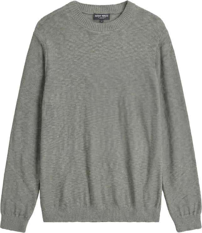 Antony Morato SWEATER ROUND COLLAR LONG SLEEVES REGULAR FIT IN COTTON SOFT YARN 3D KNITSTITCH