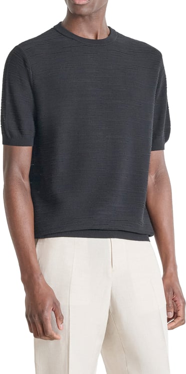 Antony Morato SWEATER ROUND COLLAR SHORT SLEEVES REGULAR FIT IN COTTON SOFT YARN