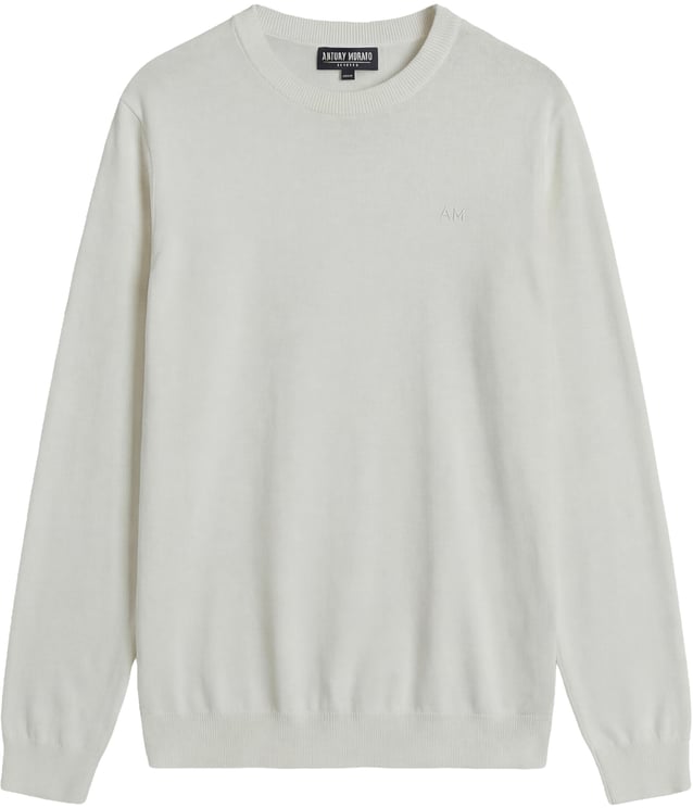 Antony Morato SWEATER REGULAR FIT SOFT YARN WITH FOAM LOGO PRINT