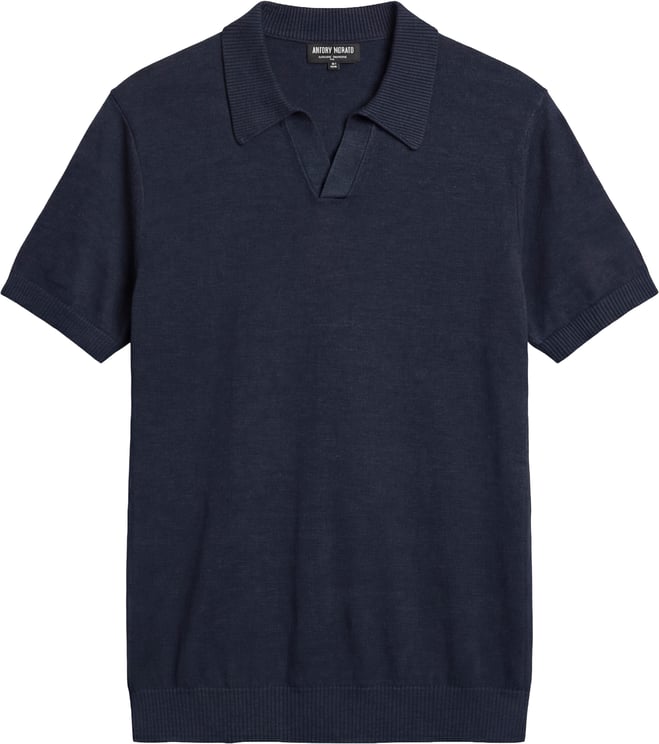 Antony Morato SWEATER POLO WITHOUT BUTTON SHORT SLEEVES REGULAR FIT SOFT YARN