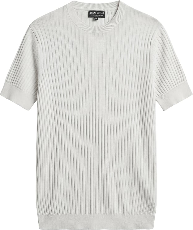 Antony Morato SWEATER ROUND COLLAR SHORT SLEEVES SLIM FIT SUPER SOFT YARN