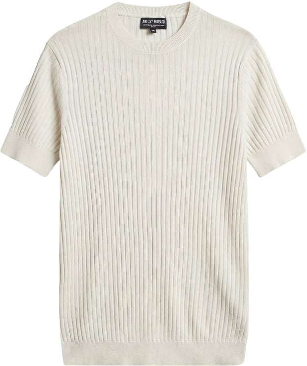 Antony Morato SWEATER ROUND COLLAR SHORT SLEEVES SLIM FIT SUPER SOFT YARN