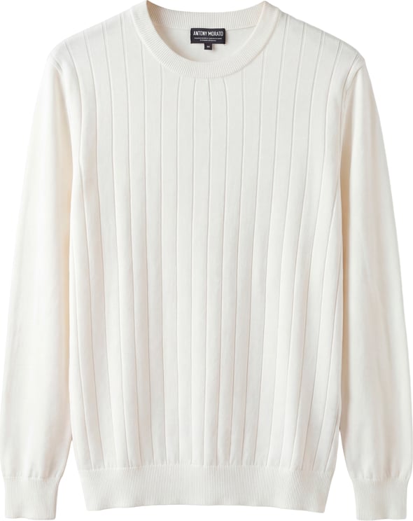 Antony Morato SWEATER ROUND COLLAR LONG SLEEVES REGULAR FIT IN VISCOSA BLEND YARN