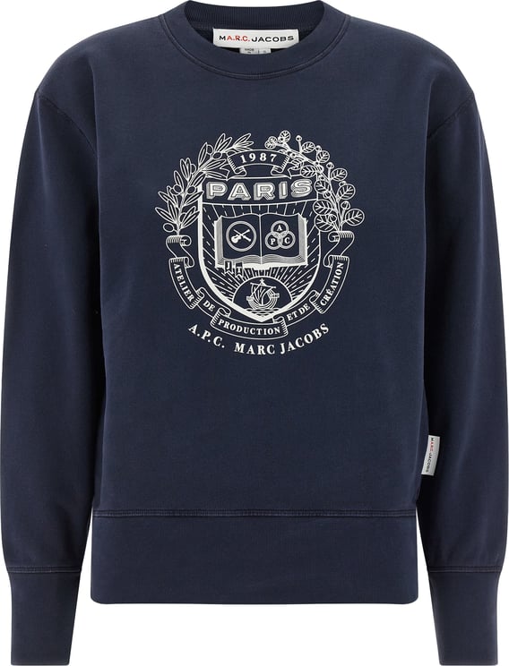 A.P.C. A.P.C. Blue Cotton Sweatshirt