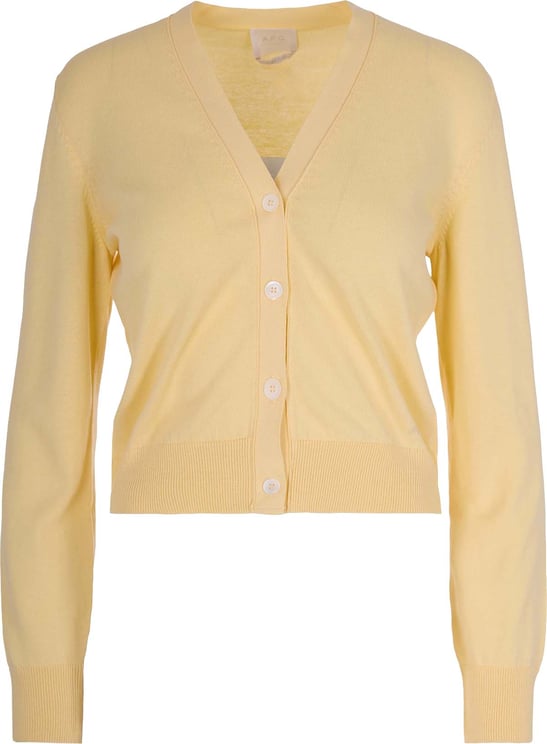 A.P.C. V-Neck Button Cardigan