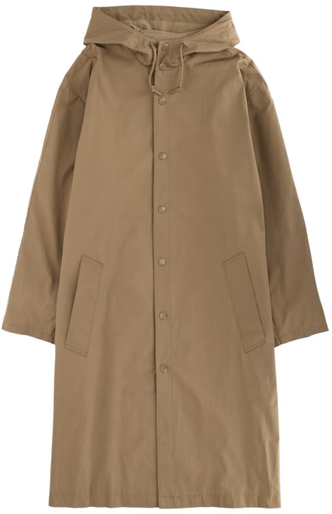 A.P.C. HOODED TRENCH COAT
