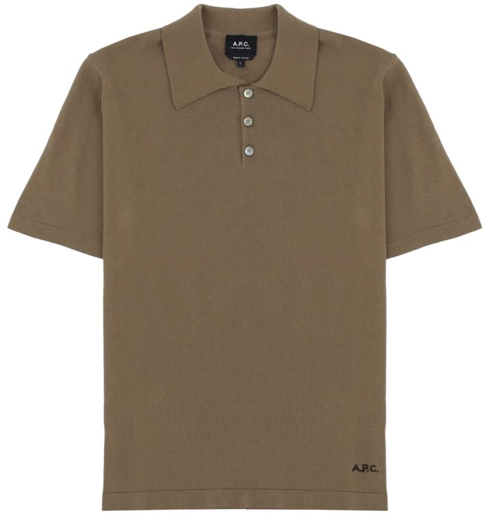 A.P.C. POLO WITH LOGO
