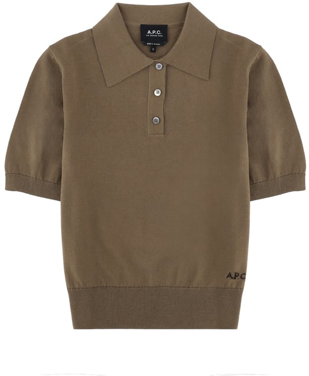 A.P.C. POLO WITH LOGO