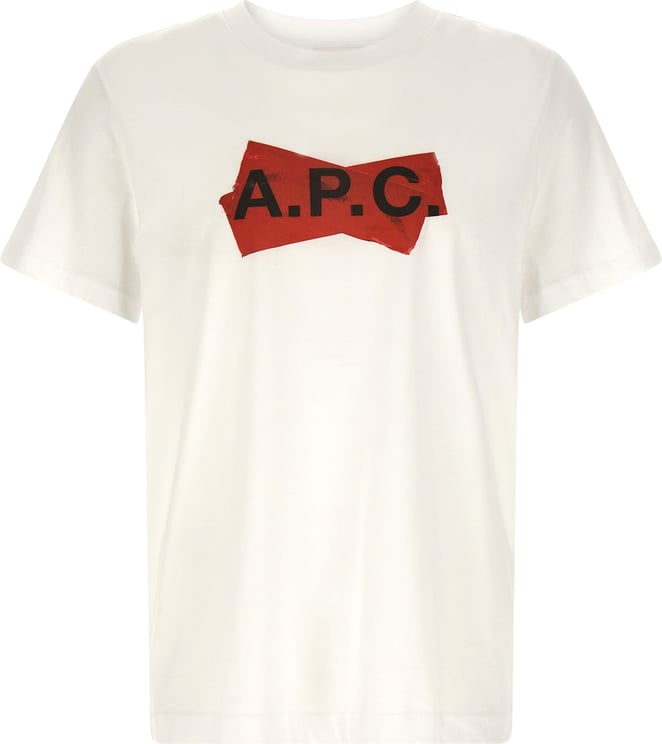 A.P.C. A.P.C. Multicolor Cotton T-Shirt