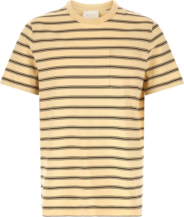 A.P.C. A.P.C. Beige Cotton T-Shirt
