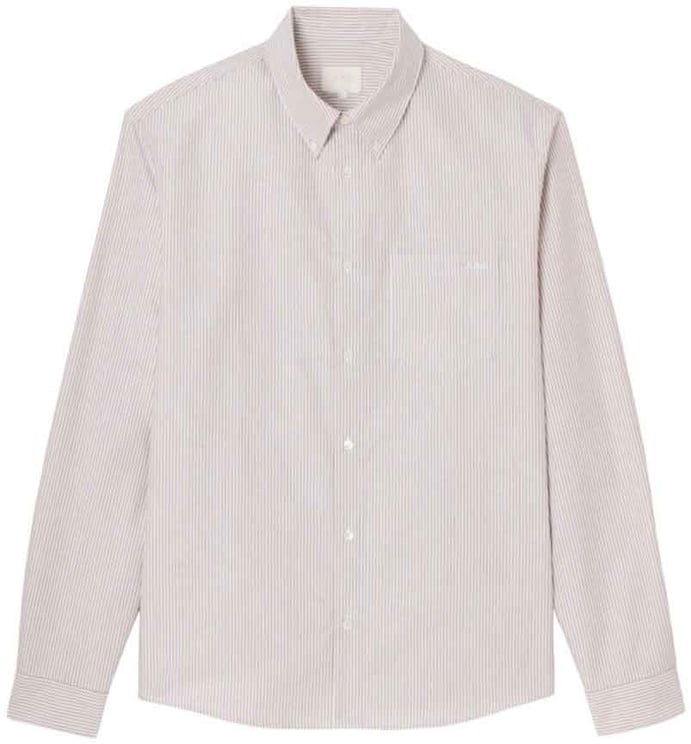 A.P.C. chemise apc coton bleu 2