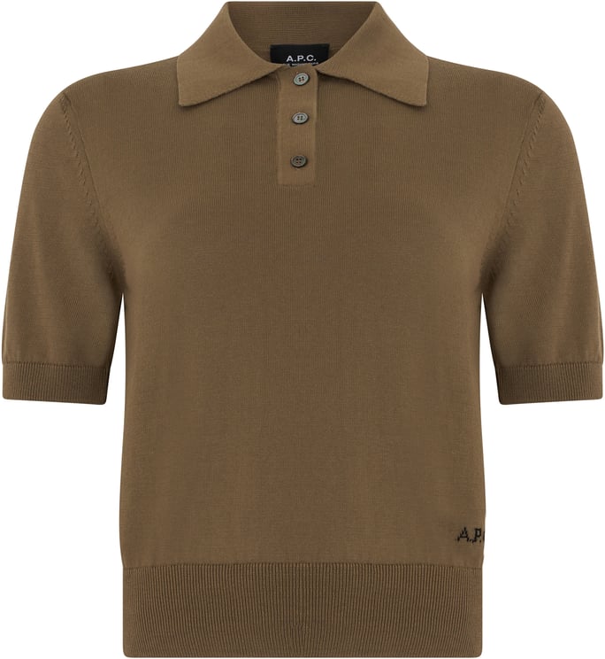 A.P.C. Cotton knit polo
