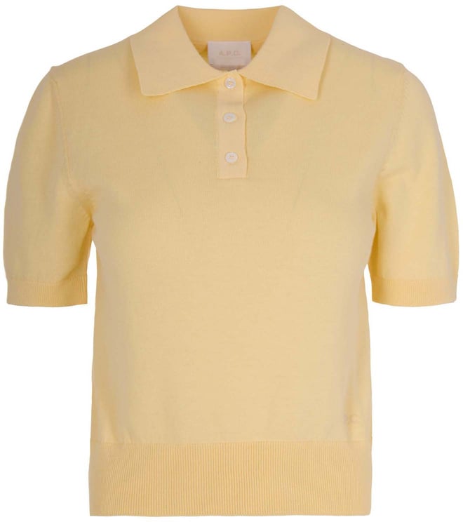 A.P.C. A.P.C. T-Shirts And Polos Lightyellow