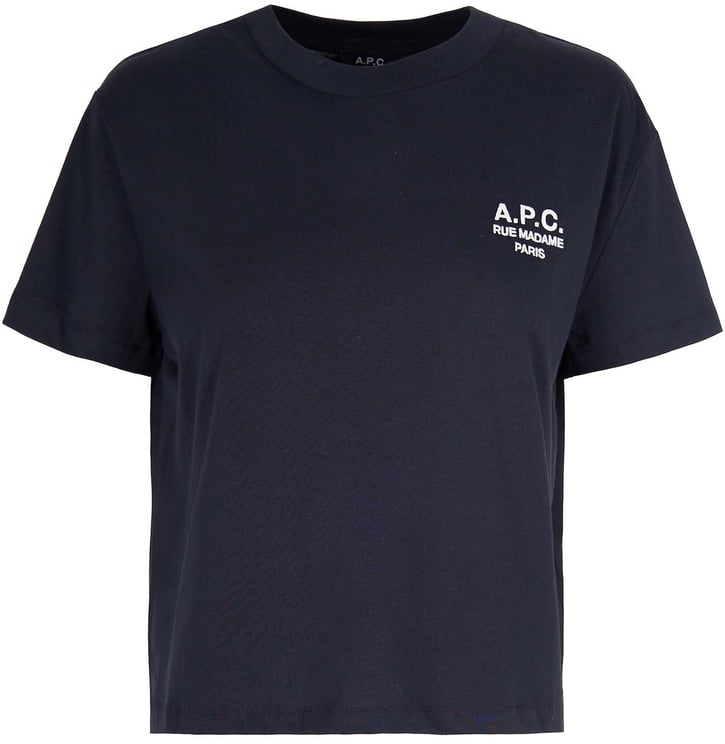 A.P.C. A.P.C. T-Shirts And Polos Darknavy/Ecru