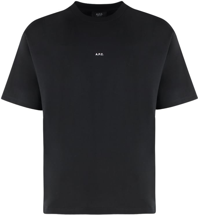 A.P.C. Boxy Micro Logo cotton crew-neck T-shirt