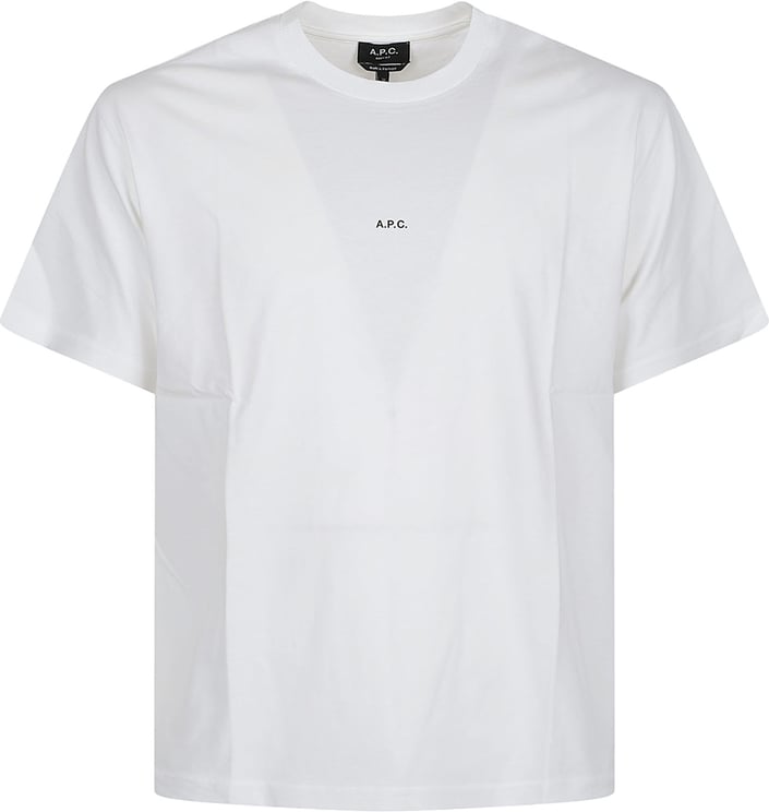 A.P.C. Boxy Micro Logo Gots T-shirt White
