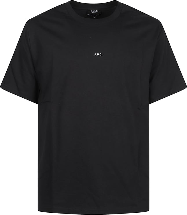 A.P.C. Boxy Micro Logo Gots T-shirt Black