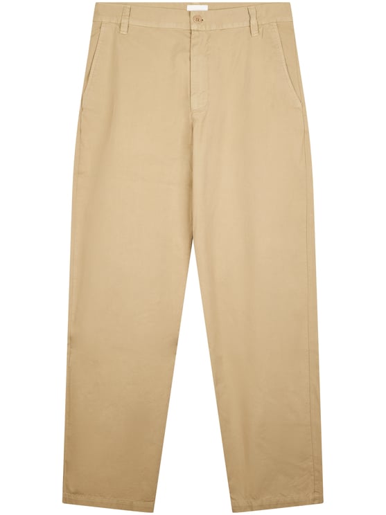 A.P.C. Chino Trousers with Straight-Leg Cut and Mid-Rise Waist