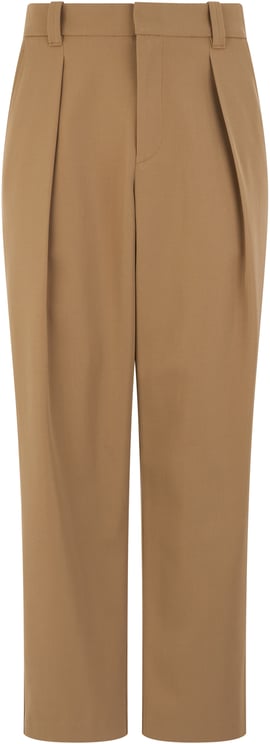 A.P.C. Loose-fitting pants in cotton blend