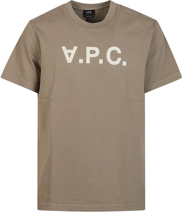 A.P.C. Standard Grand Vpc Gots T-shirt Green