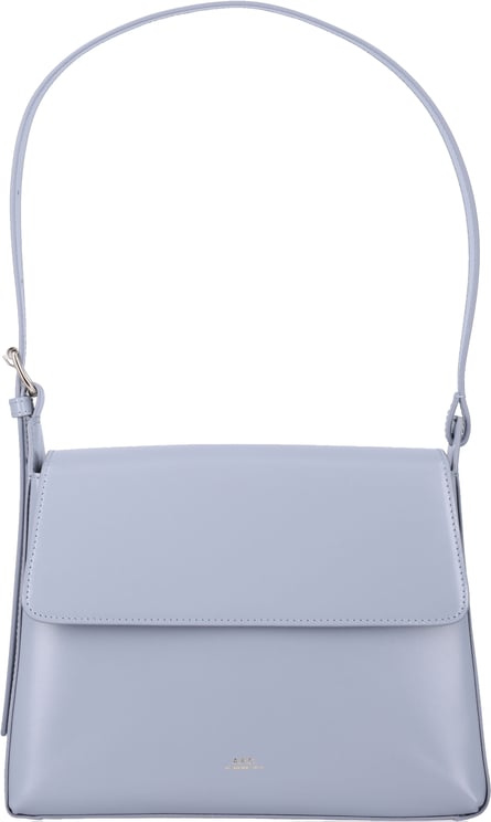 A.P.C. Sac Virginie Flap Steel Blue