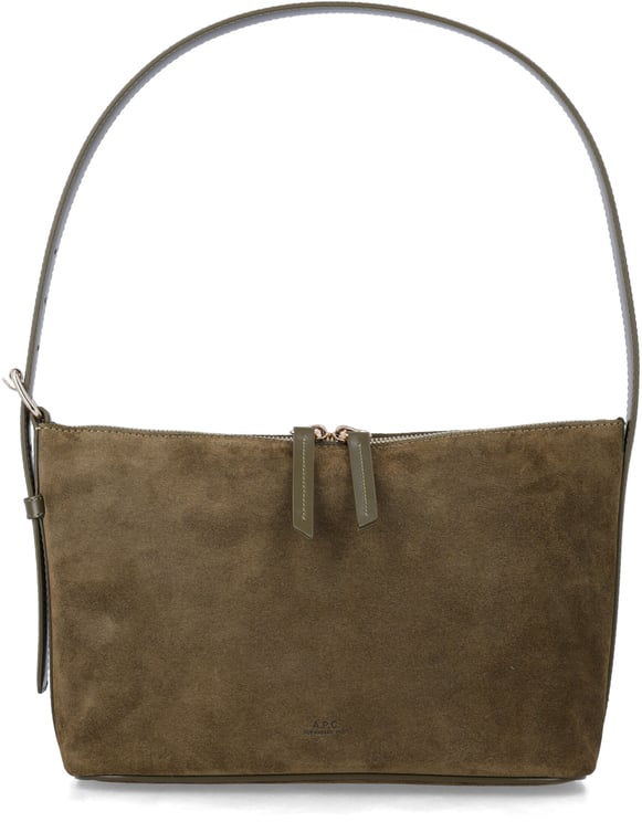 A.P.C. Sac Vera Shoulder Dark Khaki