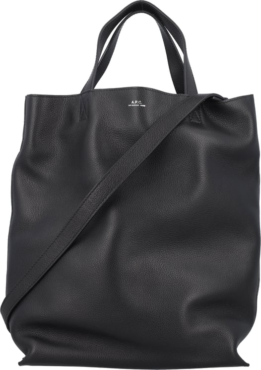 A.P.C. Cabas Maiko Medium Nero