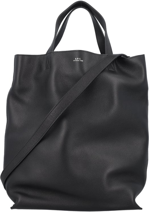 A.P.C. Cabas Maiko Medium Nero