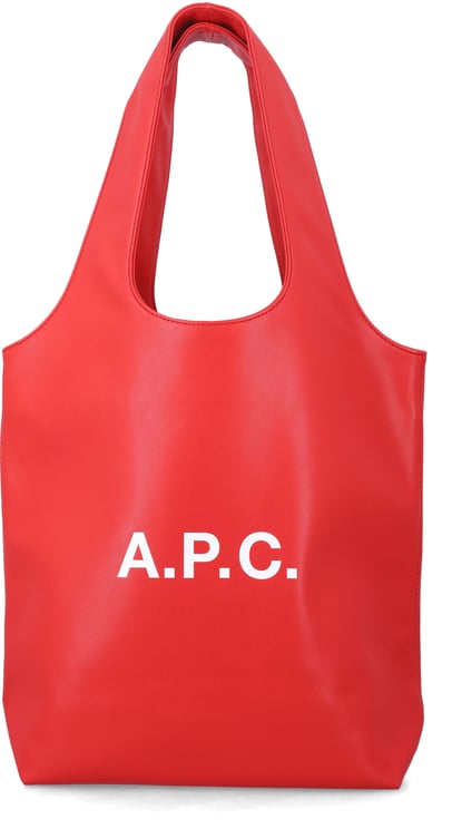 A.P.C. Tote Ninon Small Rosso