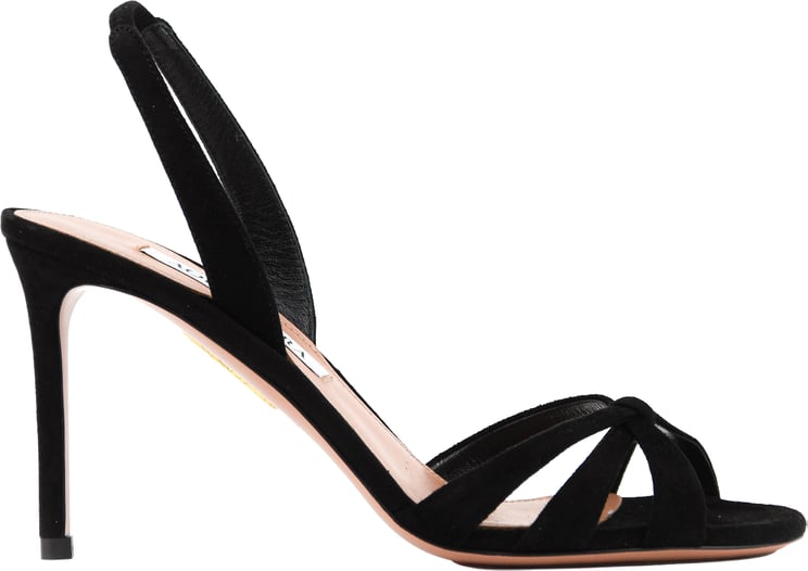 Aquazzura Tati Sandal 85 Black