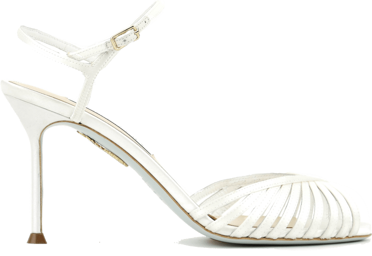 Aquazzura Hold Me Sandal White