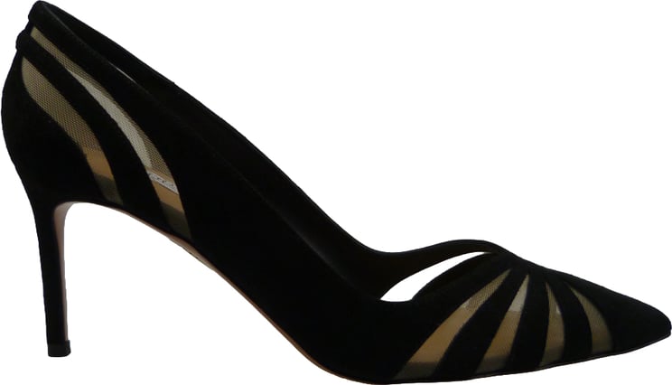 Aquazzura Decolleté Nero in Suede