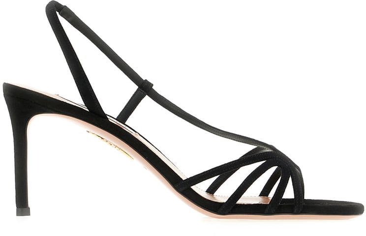 Aquazzura Aquazzura Black suede Talk To Me sandals
