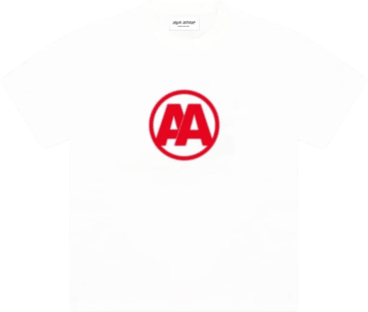 Arbor Antwerp Arbor antwerp - AA halftone logo t-shirt - Red