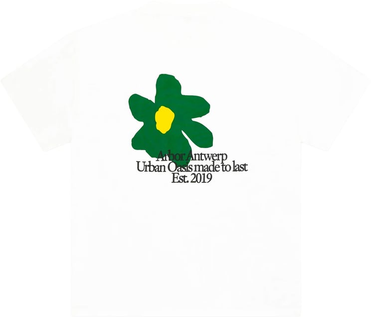 Arbor Antwerp Arbor antwerp - Flower oasis t-shirt - Green